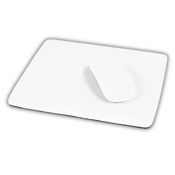 Plain White Mouse Pad