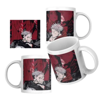 Anime Sukuna & Yuji Itadori Design Ceramic Coffee/Tea Mug