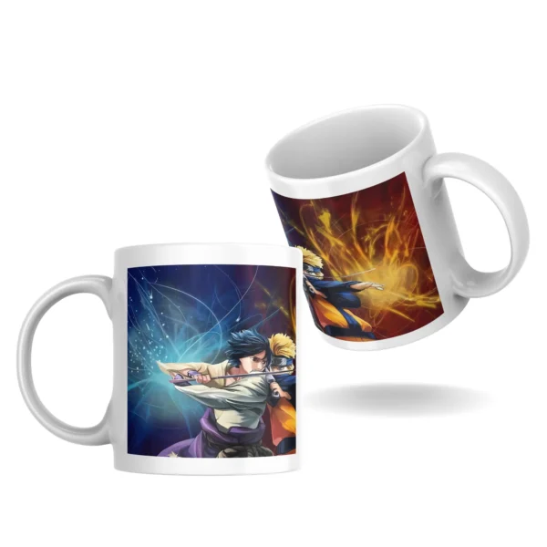 Anime Saske & Naruto Design Ceramic Coffee/Tea Mug