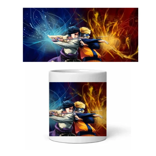 Anime Saske & Naruto Design Ceramic Coffee/Tea Mug