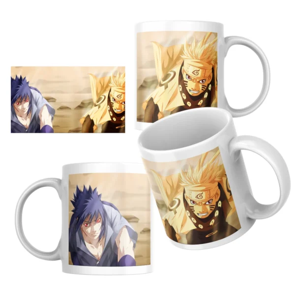 Anime Naruto & Saske Design Ceramic Coffee/Tea Mug