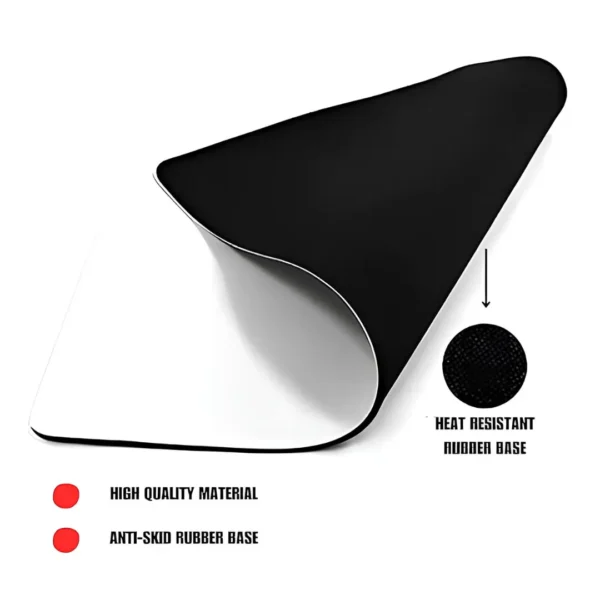 Plain White Mouse Pad