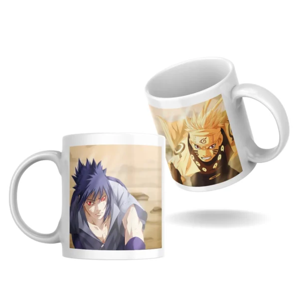 Anime Naruto & Saske Design Ceramic Coffee/Tea Mug