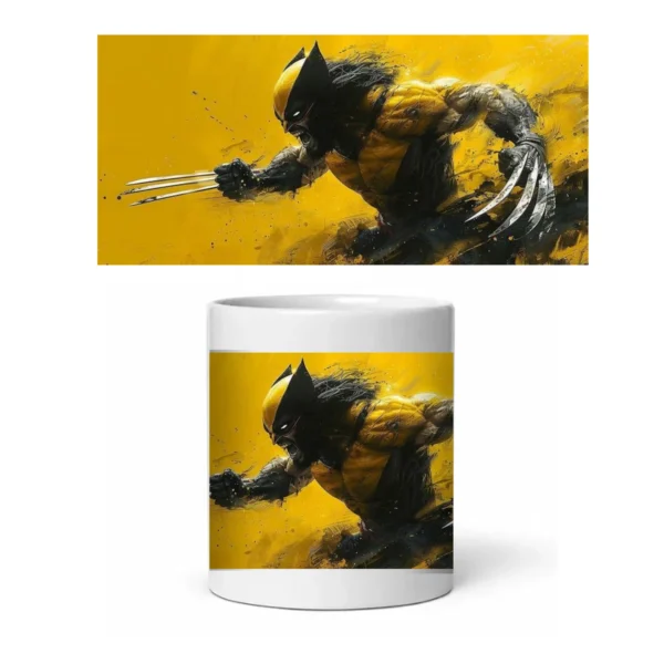 X-Men Wolverine Design Ceramic Coffee/Tea Mug