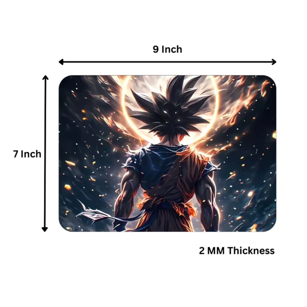 Dragon Ball z Goku Mousepad | Cartoon Mousepad