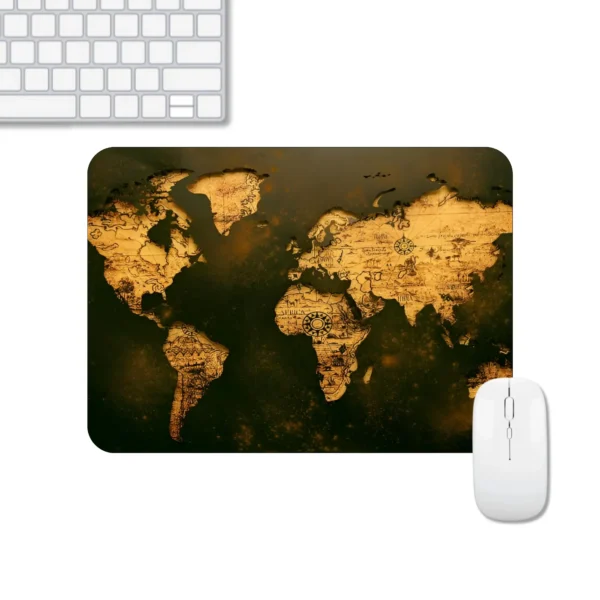 World Map Mousepad | Printed Mousepad