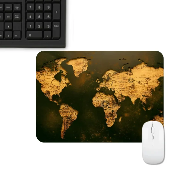 World Map Mousepad | Printed Mousepad