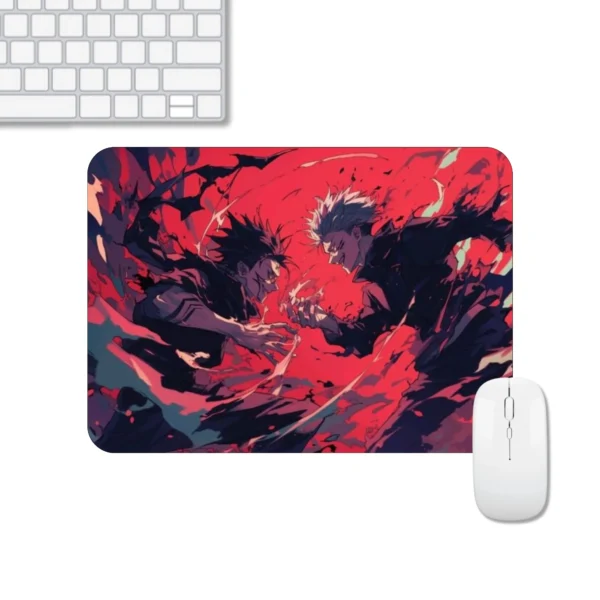 Satoru Gojo & Sukuna Design Mousepad | Anime Deign Printed Mousepad