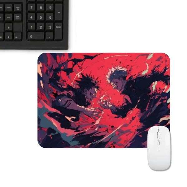 Satoru Gojo & Sukuna Design Mousepad | Anime Deign Printed Mousepad