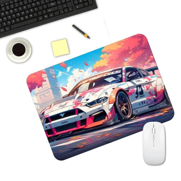 Racing Car Design Mousepad | Sports Car Printed Mousepad