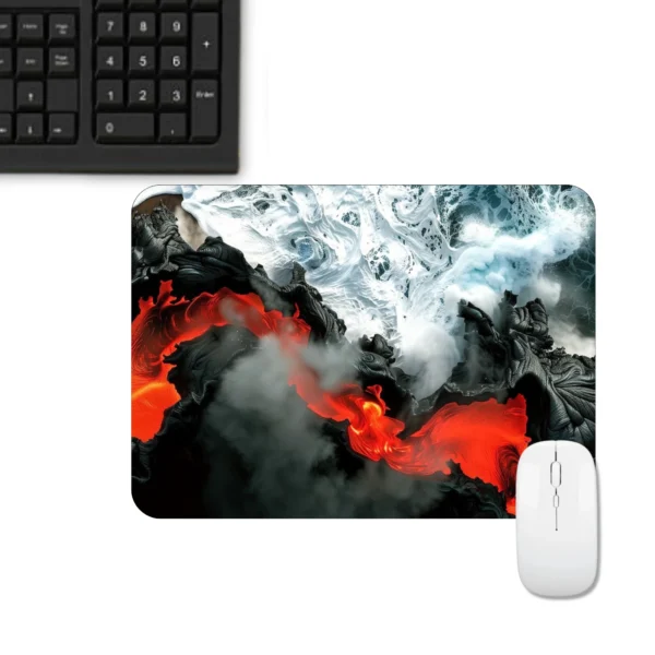 Abstract volcanic Design Mousepad | Printed Mousepad