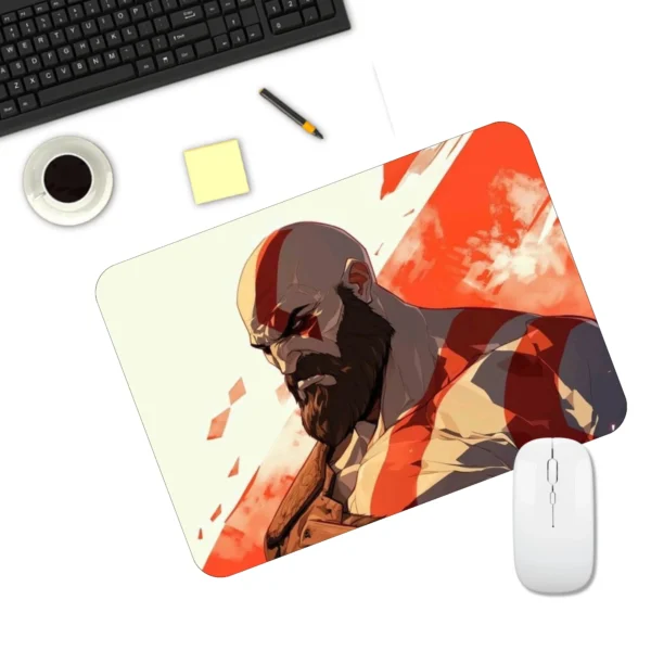 Kratos Design Mousepad | God of War Deign Printed Mousepad