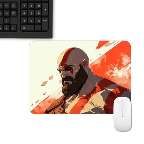 Kratos Design Mousepad | God of War Deign Printed Mousepad